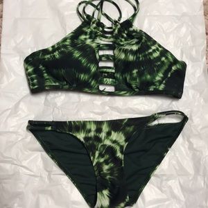 2 for $12 💛Green Swimsuit with Criss/Cross Straps